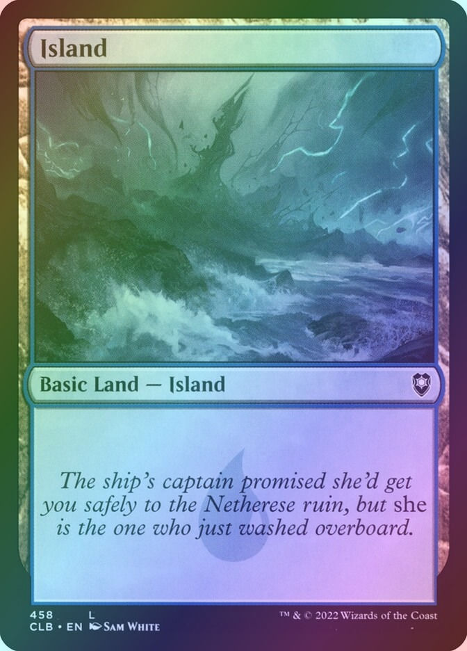 Island (CLB) (458) / Foil