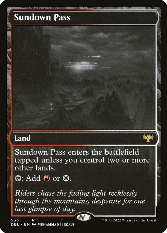 Sundown Pass (DBL) (533)