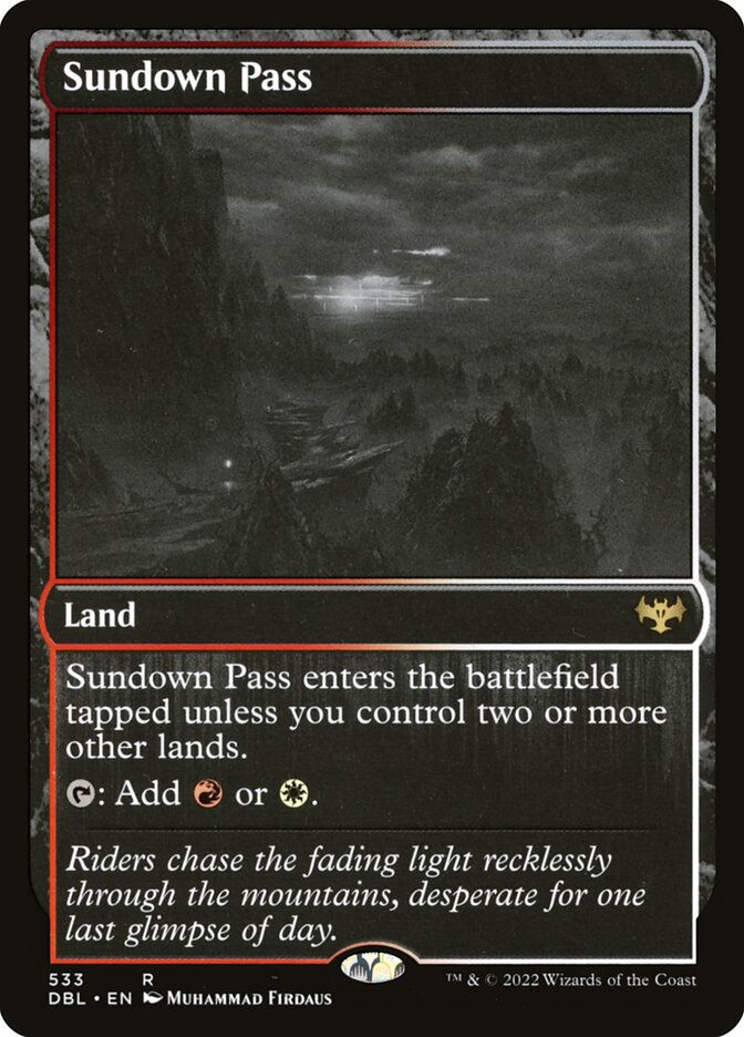 Sundown Pass (DBL) (533)
