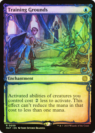 Training Grounds (MAT) / Showcase / Foil