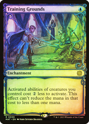 Training Grounds (MAT) / Showcase / Foil