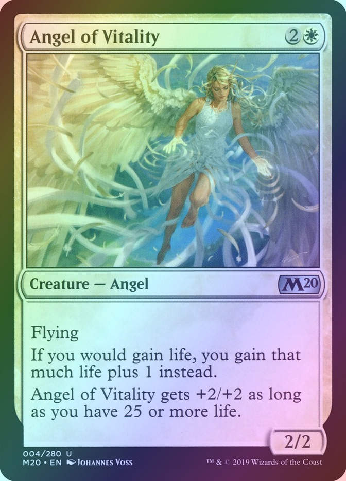 Angel of Vitality (M20) (4) / Foil
