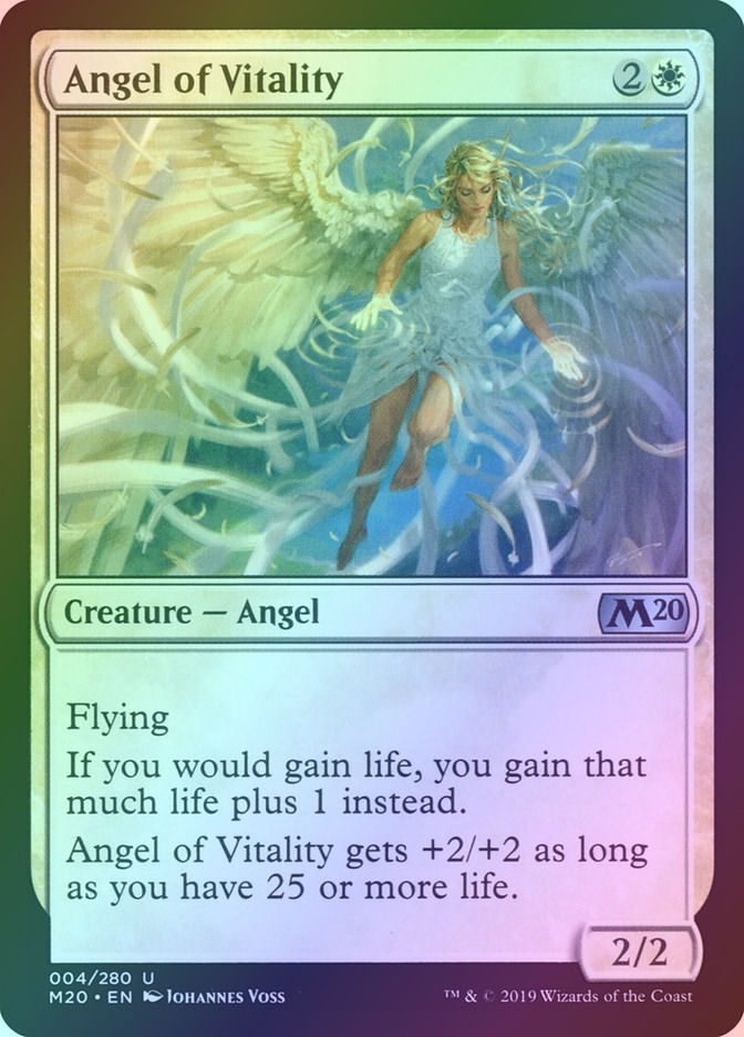 Angel of Vitality (M20) (4) / Foil