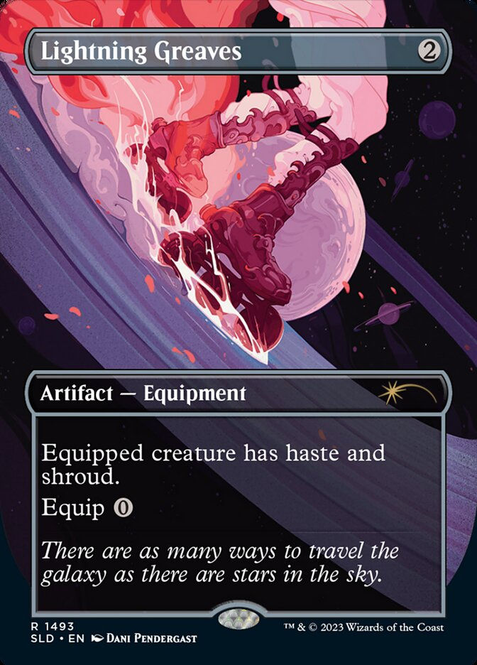 Lightning Greaves (SLD) (1493) / Borderless