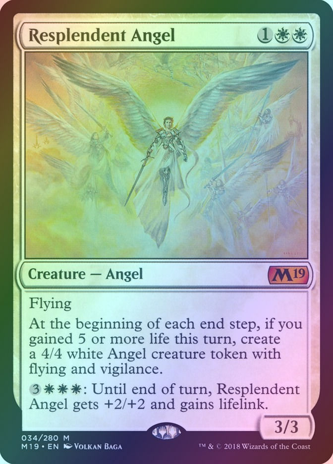 Resplendent Angel (M19) (34) / Foil
