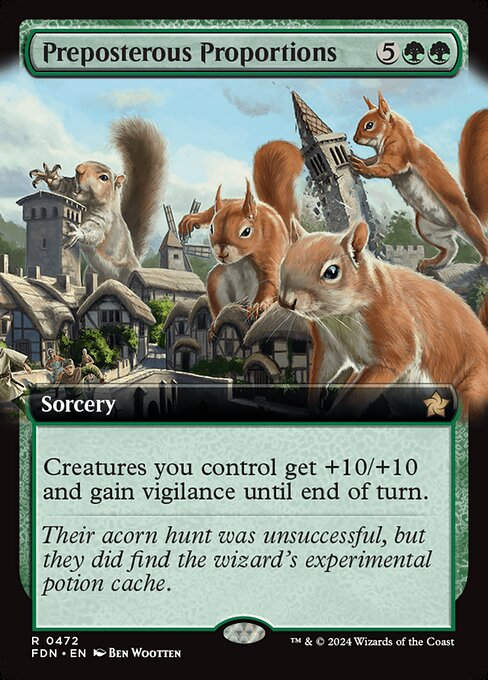 Preposterous Proportions (FDN) (472) / Extended Art