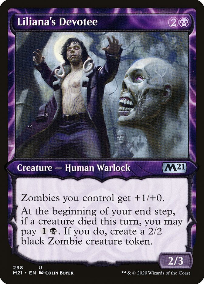 Liliana's Devotee (M21) (298) / Showcase