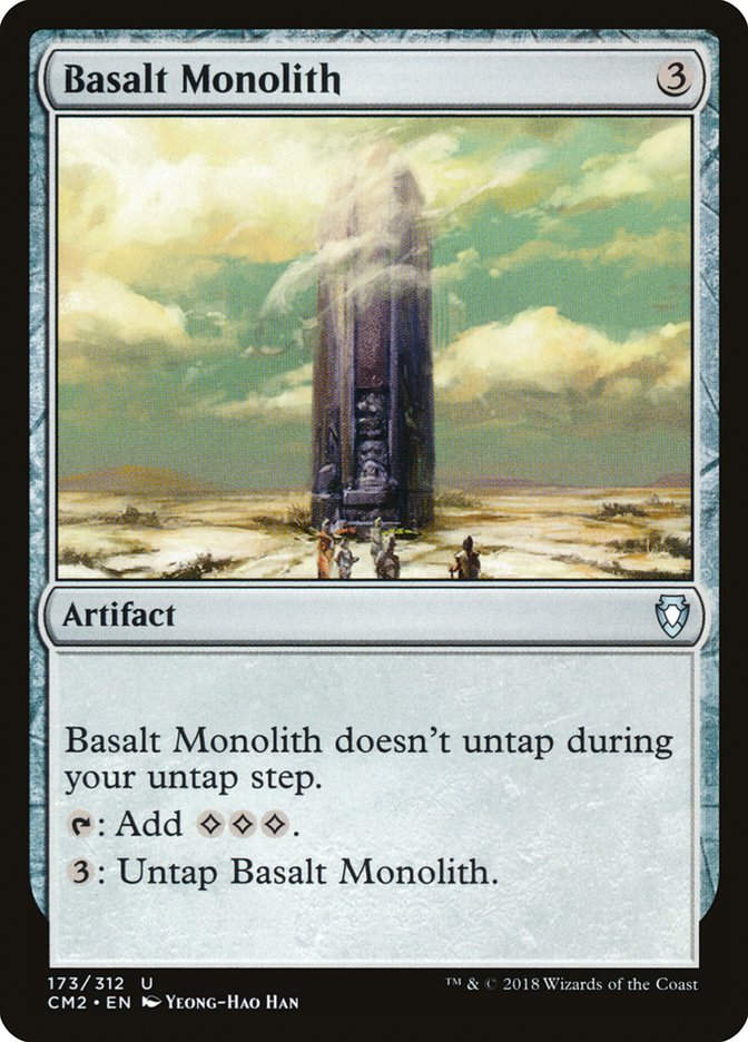 Basalt Monolith (cm2)