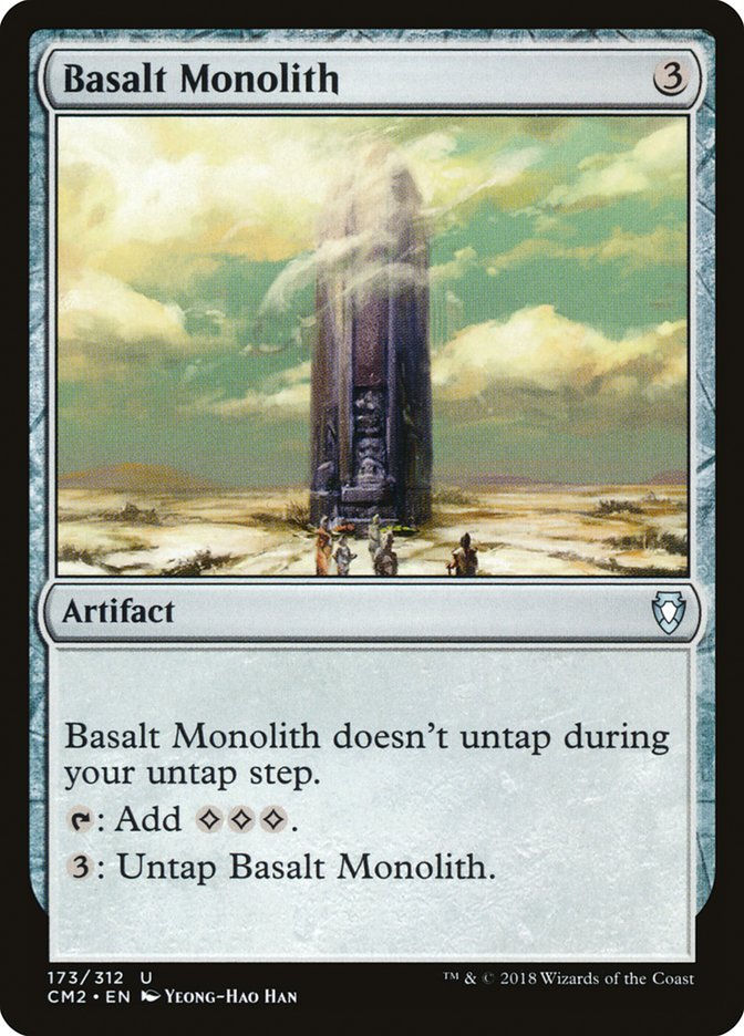 Basalt Monolith (cm2)
