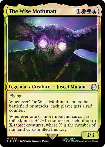 The Wise Mothman (pip) (532) / Surge Foil