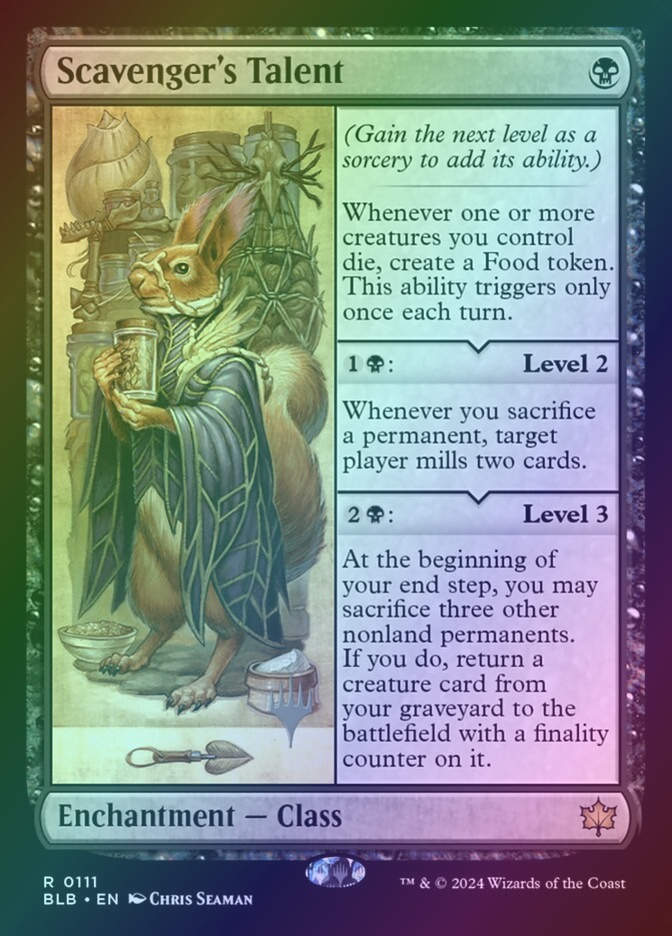 Scavenger's Talent (PBLB) (111p) / Foil