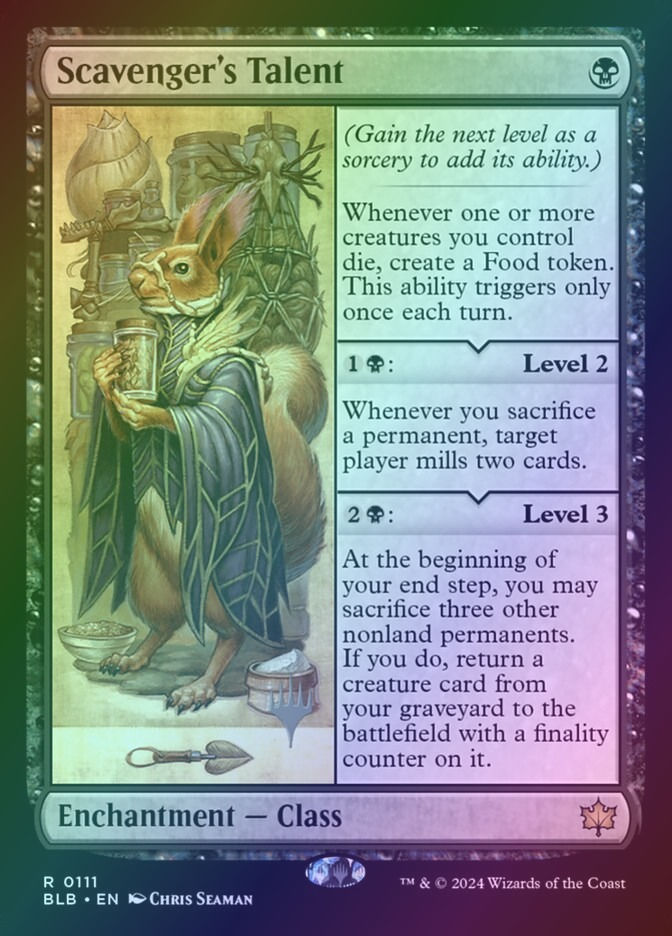 Scavenger's Talent (PBLB) (111p) / Foil