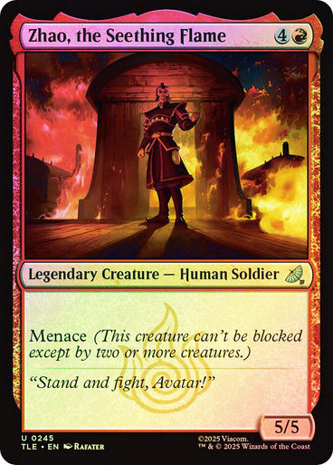 Zhao, the Seething Flame (TLE) (245) / Foil