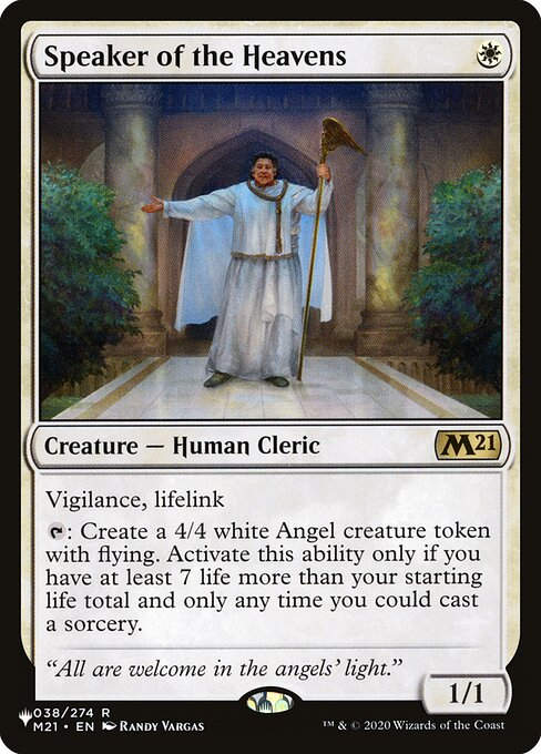 Speaker of the Heavens (pagl)