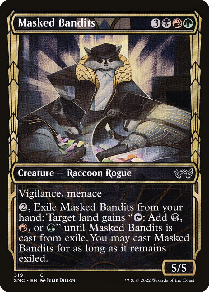 Masked Bandits (SNC) (319) / Showcase