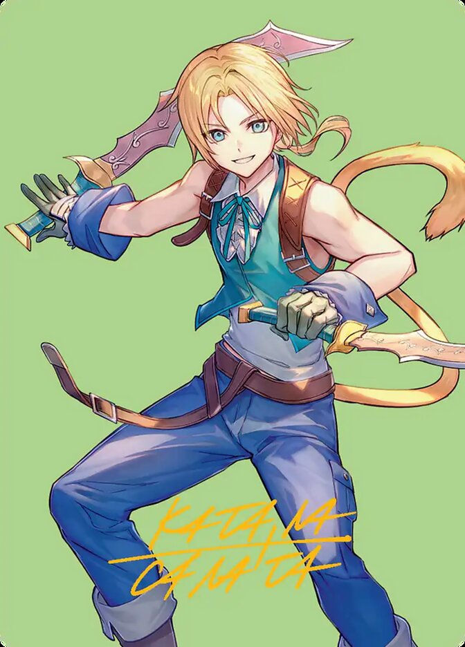 Zidane, Tantalus Thief // Zidane, Tantalus Thief (AFIN) (49) /  Firmada