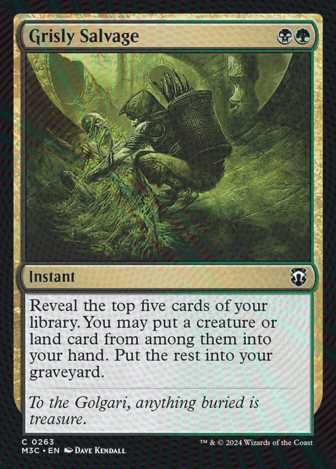 Grisly Salvage (M3C) (263) / Ripple Foil