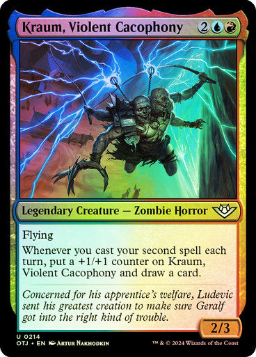Kraum, Violent Cacophony (otj) (214) / Foil