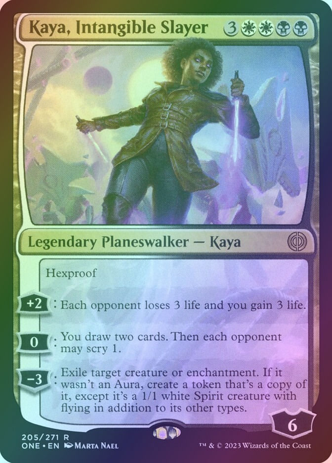 Kaya, Intangible Slayer (ONE) (205) / Foil