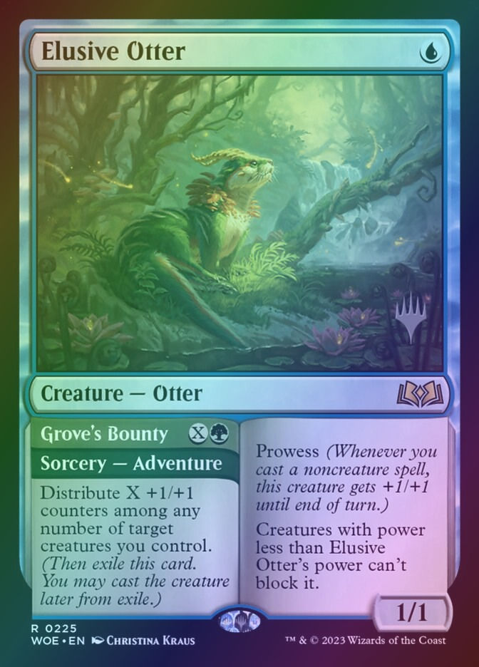 Elusive Otter // Grove's Bounty (PWOE) (225p) / Foil