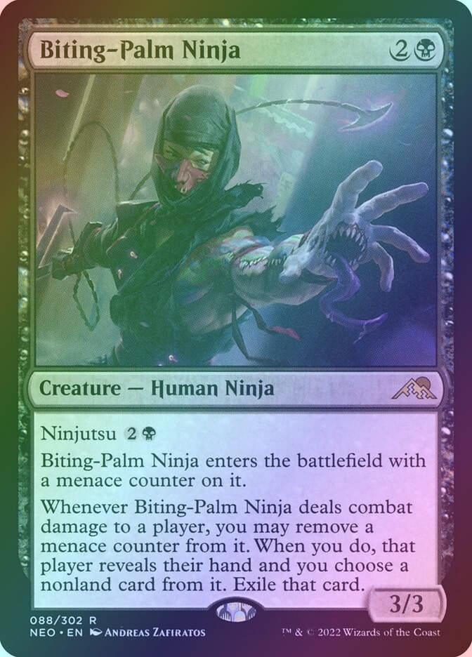 Biting-Palm Ninja (NEO) (88) / Foil