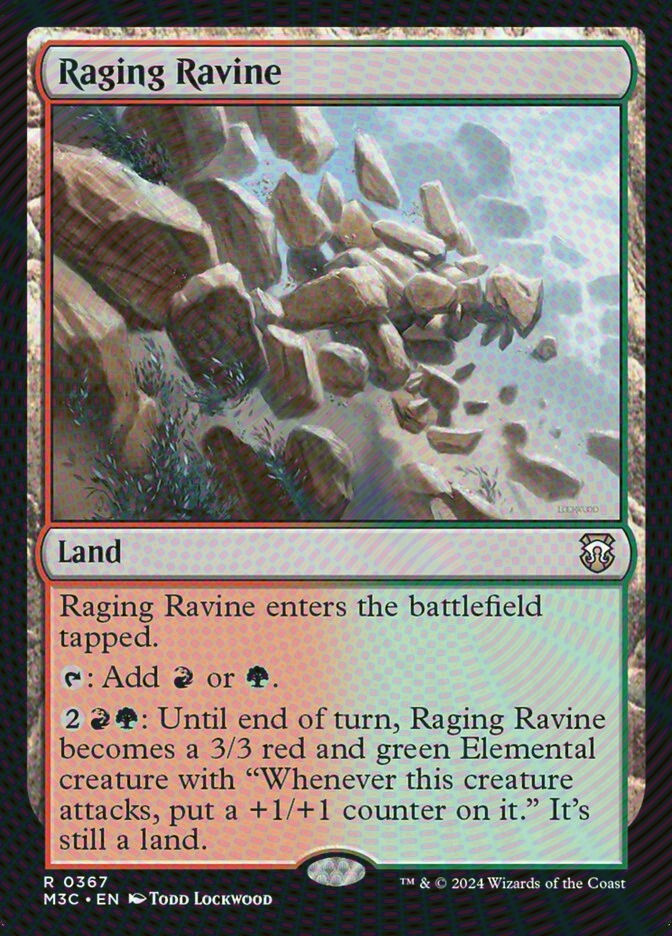 Raging Ravine (M3C) (367) / Ripple Foil