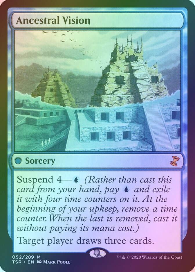 Ancestral Vision (TSR) (52) / Foil