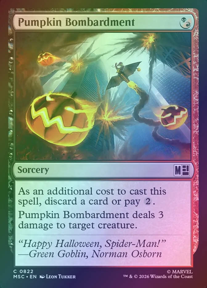 Pumpkin Bombardment (MSC) (822) / Foil