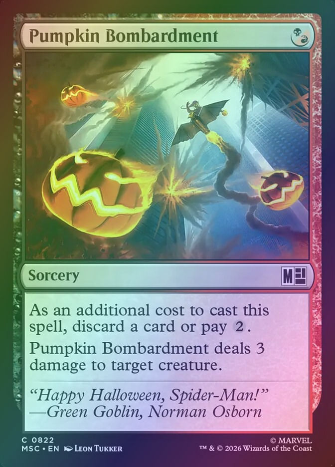 Pumpkin Bombardment (MSC) (822) / Foil