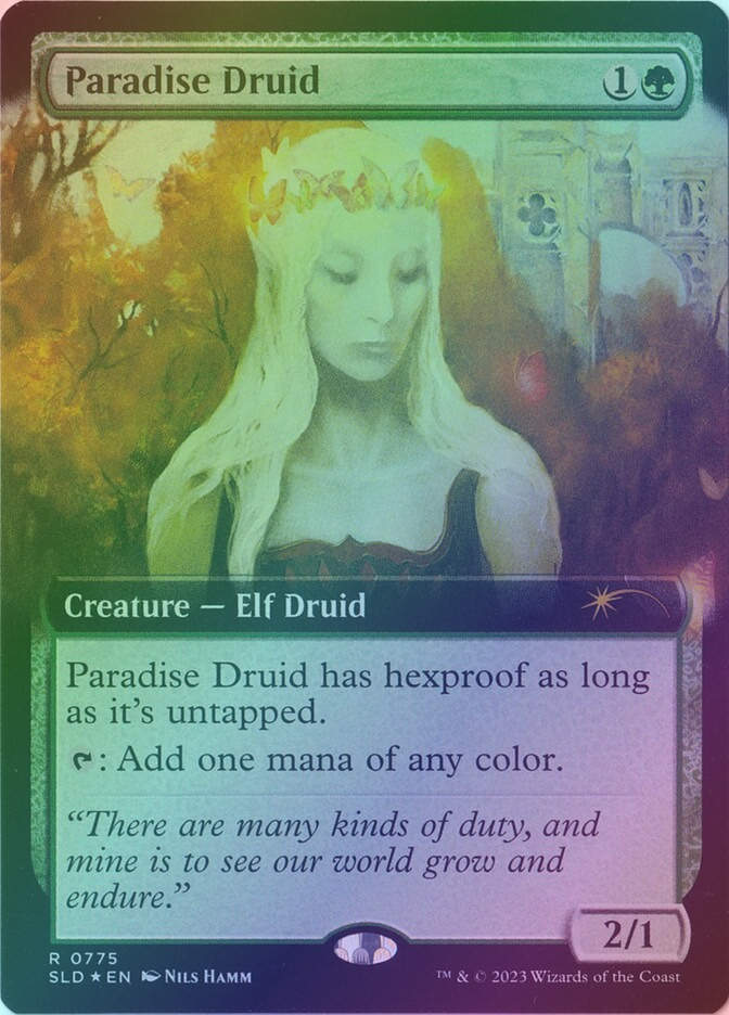 Paradise Druid (SLD) (775) / Extended Art / Foil