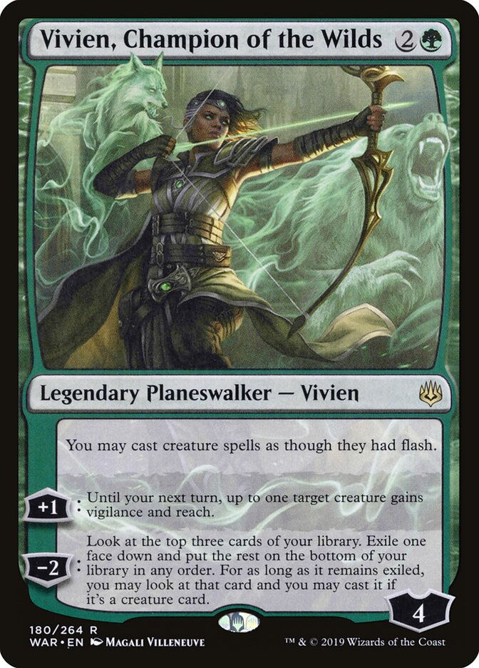 Vivien, Champion of the Wilds (WAR) (180)