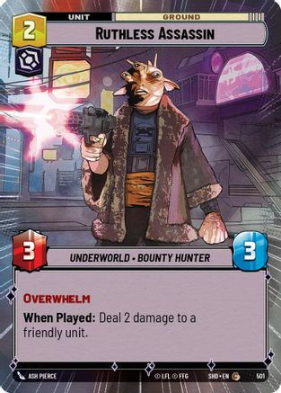 Ruthless Assassin (Hyperspace) (SHD_#501)
