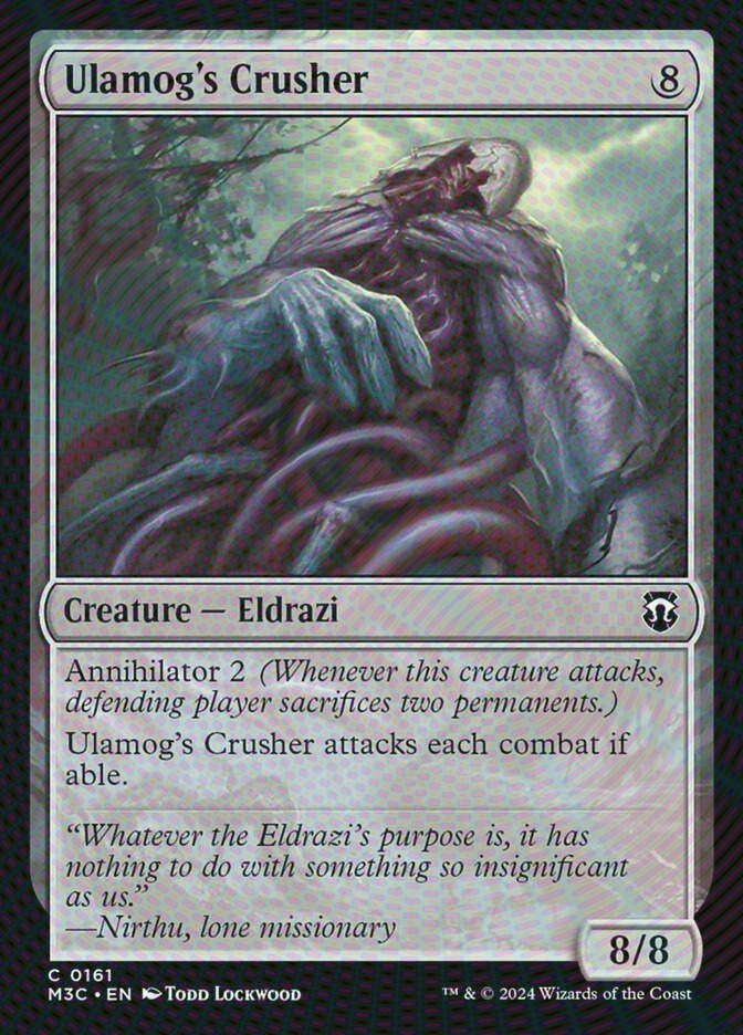 Ulamog's Crusher (M3C) (161) / Ripple Foil