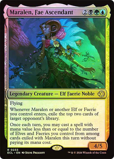 Maralen, Fae Ascendant (ECL) (233) / Foil