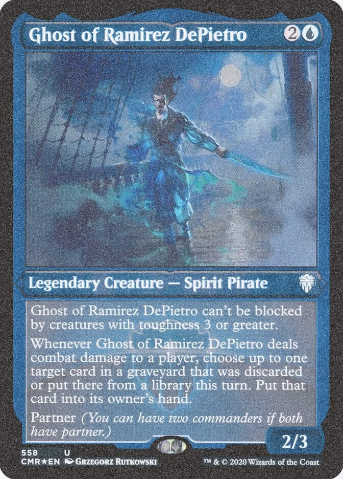 Ghost of Ramirez DePietro (CMR) (558) / Foil Etched