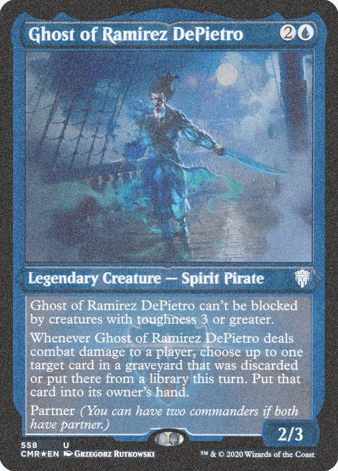 Ghost of Ramirez DePietro (CMR) (558) / Foil Etched