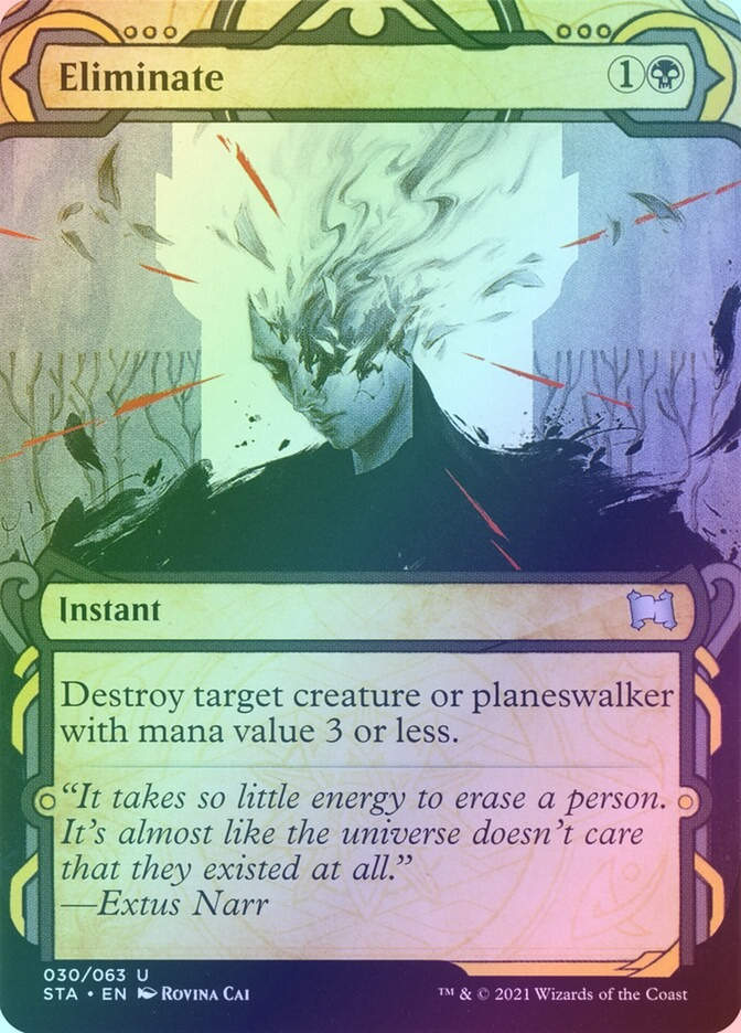 Eliminate (STA) (30) / Borderless / Showcase / Foil