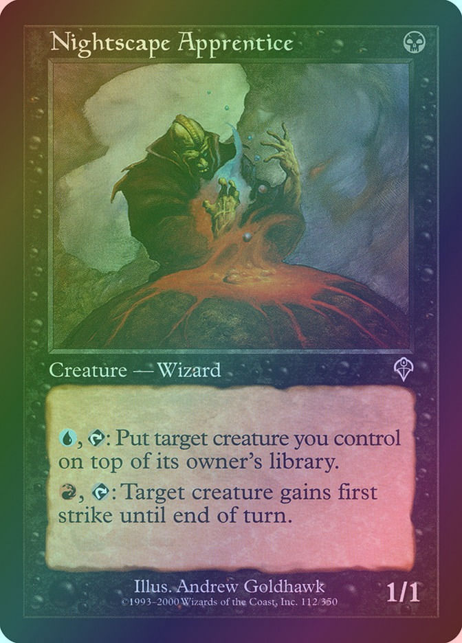 Nightscape Apprentice (INV) (112) / Foil