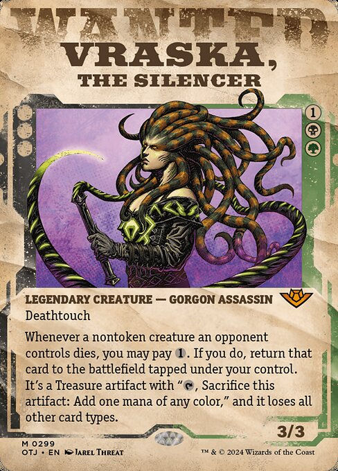 Vraska, the Silencer (otj) (299) / Showcase