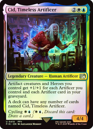 Cid, Timeless Artificer (FIN) (410) / Foil