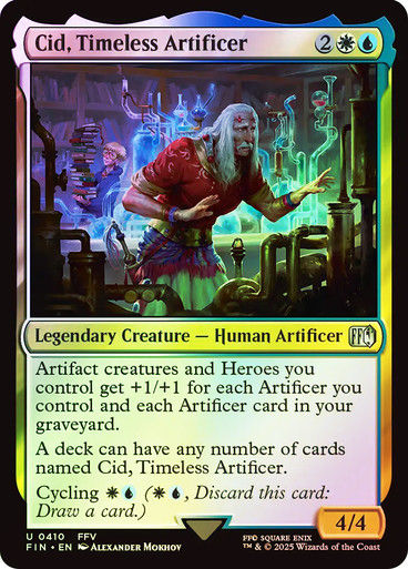 Cid, Timeless Artificer (FIN) (410) / Foil