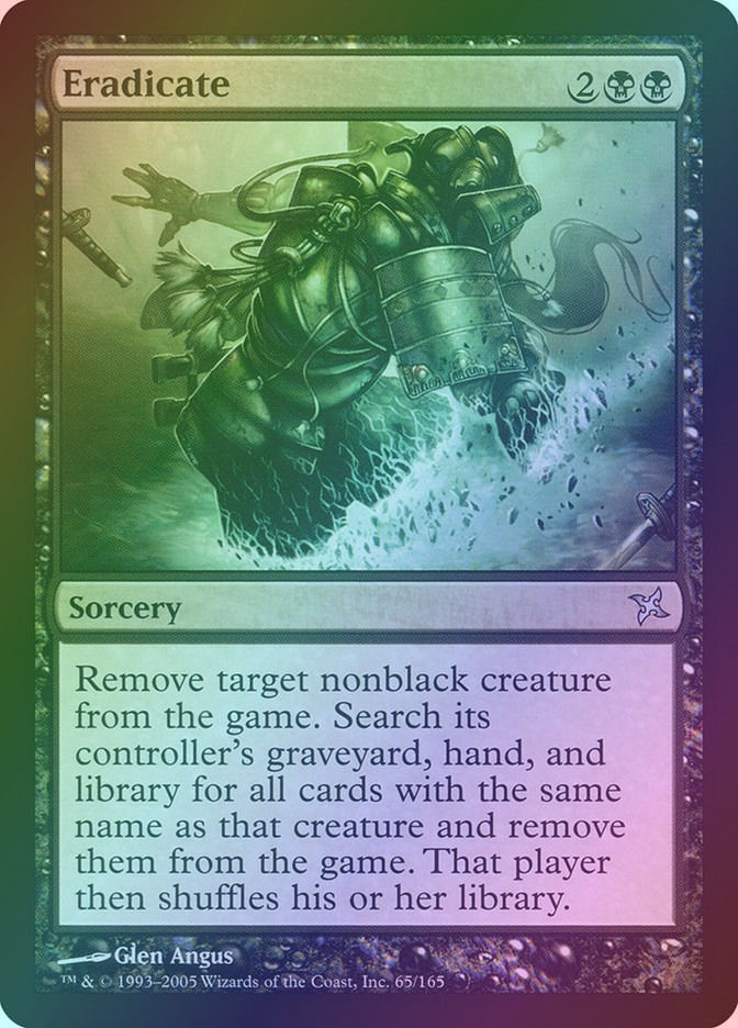 Eradicate (BOK) (65) / Foil