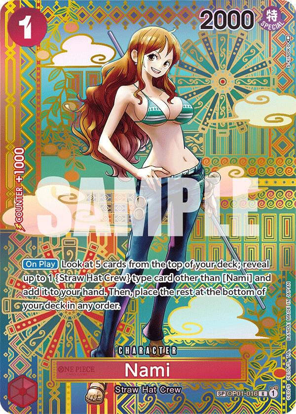 Nami (SP) (OP01-016) / Foil