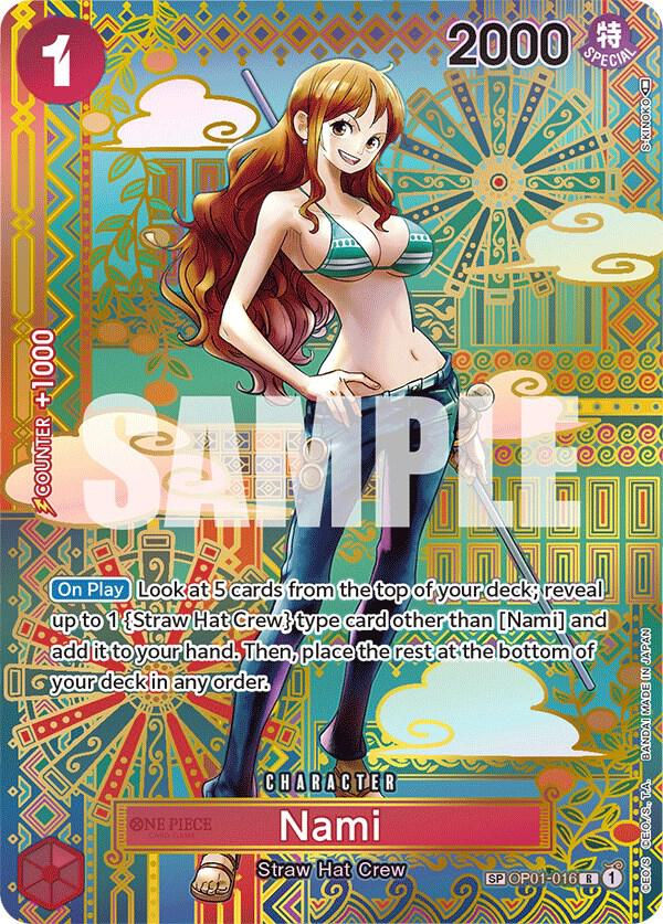 Nami (SP) (OP01-016) / Foil