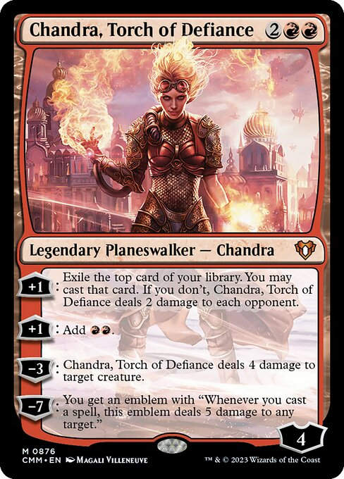 Chandra, Torch of Defiance (cmm) (Commander Deck)