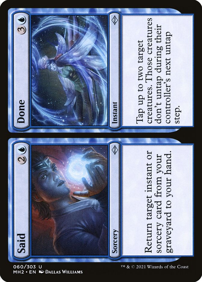 Said // Done (MH2) (60)