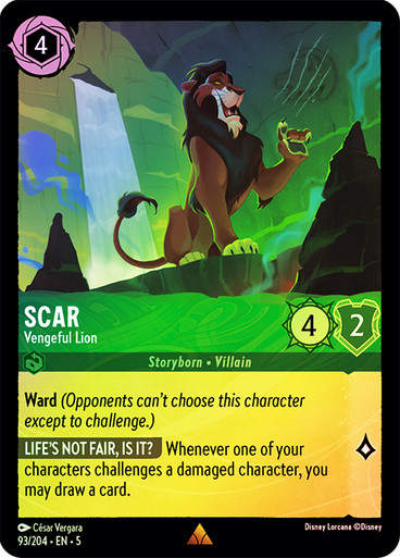 Scar - Vengeful Lion (LOR_SHS) / Foil