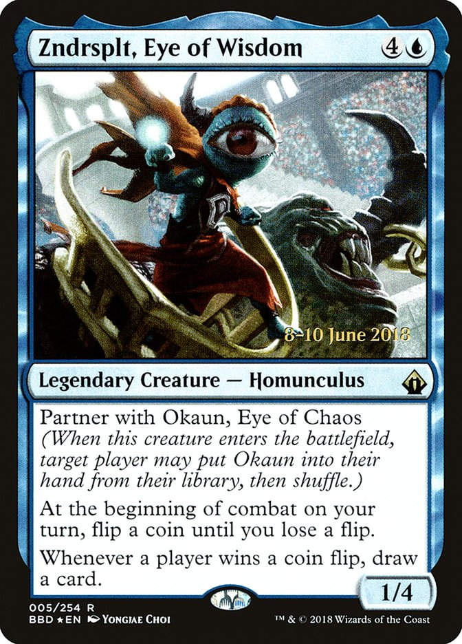 Zndrsplt, Eye of Wisdom (PBBD) (5s) / Foil