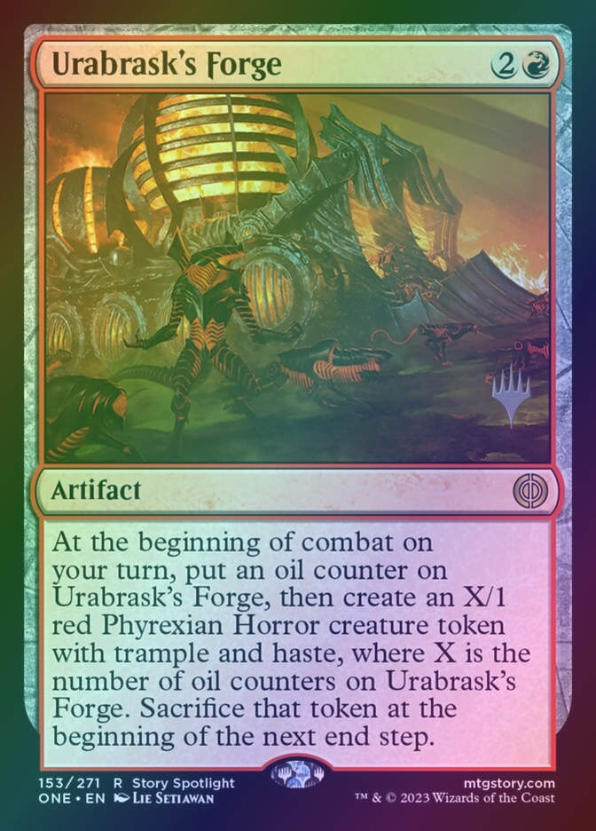 Urabrask's Forge (PONE) (153p) / Foil