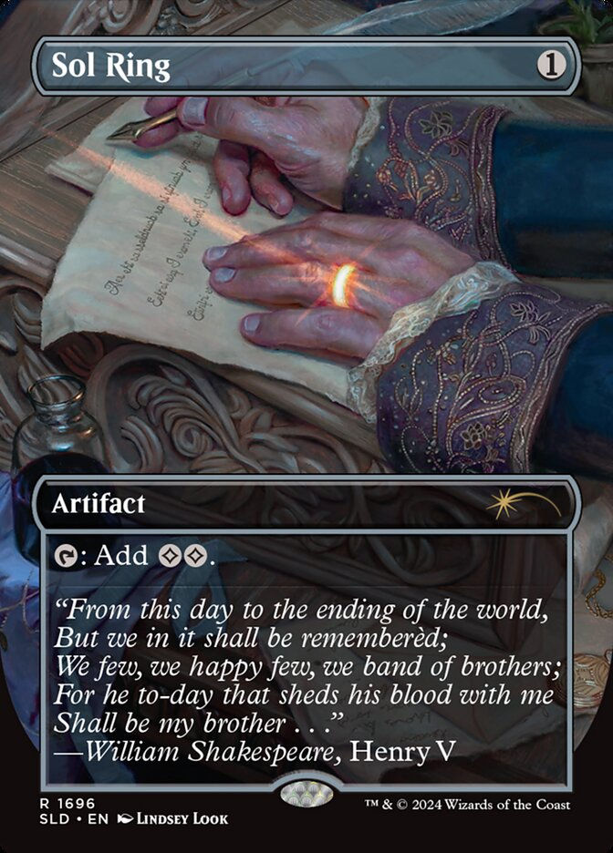 Sol Ring (SLD) (1696) / Borderless